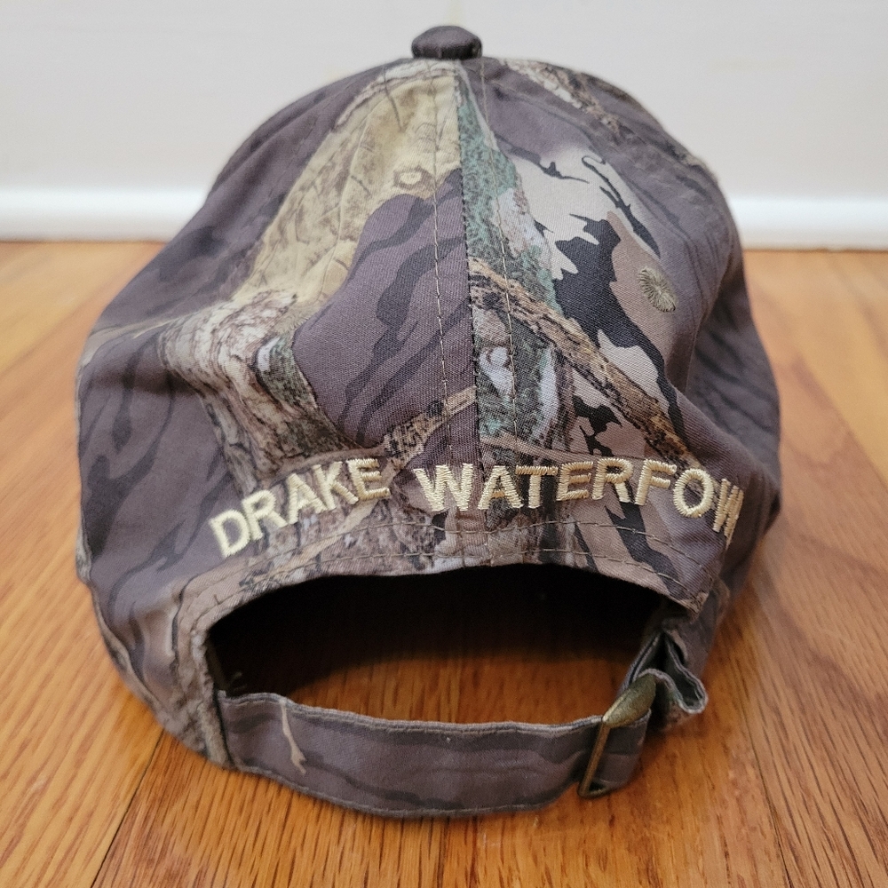Drake Waterfowl Mossy Oak Unisex Camo Hunting Ball Cap Hat Adjustable Womens Men - Picture 3 of 6